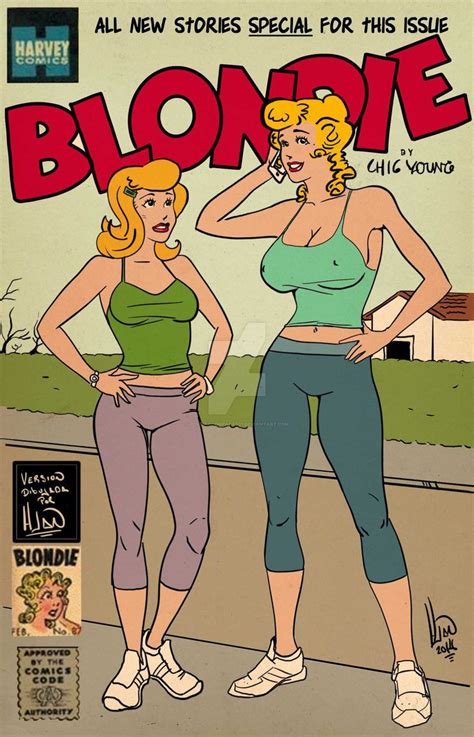 Blondie (my version) | Comic book cover, Deviantart, Blondies