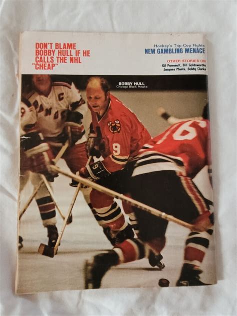 1972 Winter VTG HOCKEY Sports Stars Magazine Was Bobby Orr Stanley Cup Goat | eBay