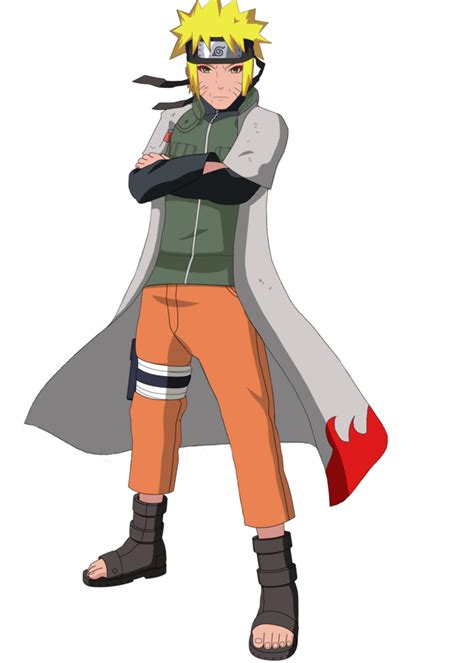 naruto_uzumaki_roukdaime_6_hokage_by_karola2712-d5y50ft.png (755×1057) | Naruto uzumaki, Zelda ...