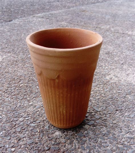 Take-away clay tea cup - Terracotta World