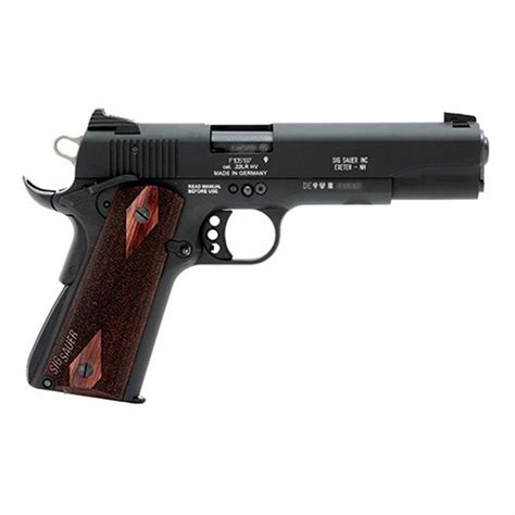 CA Legal, SIG SAUER 1911, Semi-automatic, .22LR, Rosewood Grips, 10+1 - 640554, Semi-Automatic ...