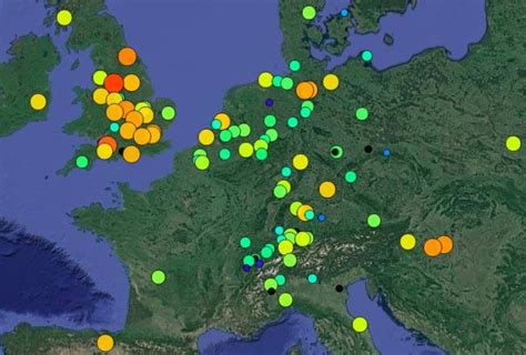 A KiwiSDR Dynamic SNR Map | The SWLing Post