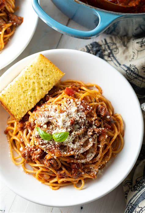 Best Spaghetti and Meat Sauce Recipe - A Spicy Perspective