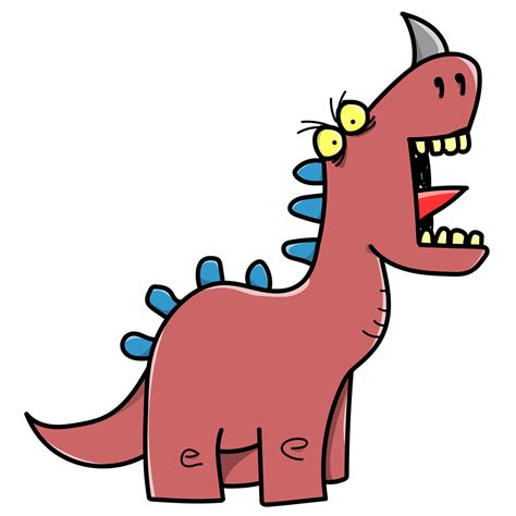 Dinosaur Dragon Drawing - Free image on Pixabay