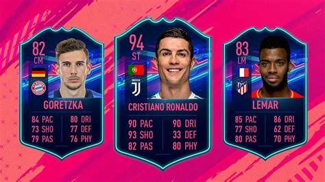 FUT 19 new Ones to Watch: Juve Ronaldo, plus Champions/Europa League cards - Futhead News