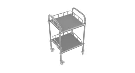 Medical Trolley - 3D Model by frezzy