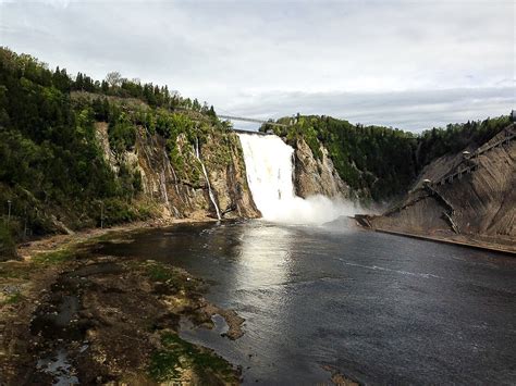 Breathtaking Montmorency Falls in Quebec City