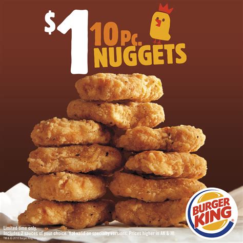 BURGER KING® Restaurants Serves Its Guests the Best Chicken Nuggets ...