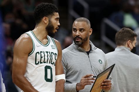 Celtics, Ime Udoka celebrate Boston coach’s first career NBA win: ‘We ...