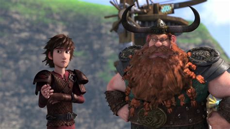 Because I will never have enough of Stoick and Hiccup together RTTE | How train your dragon, How ...