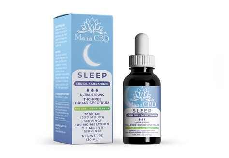 Cbd Oil For Sleep - Mahacbd