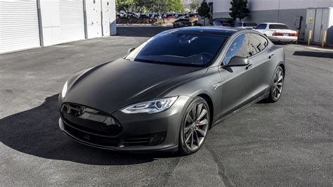 Tesla Model S - All Matte Black — Incognito Wraps