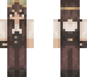 Steampunk Skin Female Version | Minecraft Skin