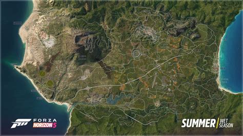 Forza Horizon 5's Full Map Revealed - TechStory