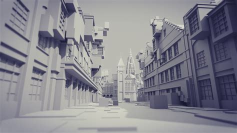 I made the Copied City from NieR:Automata (yes the original also has no ...