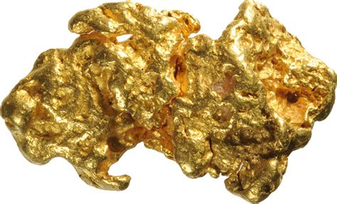 Gold nugget PNG image
