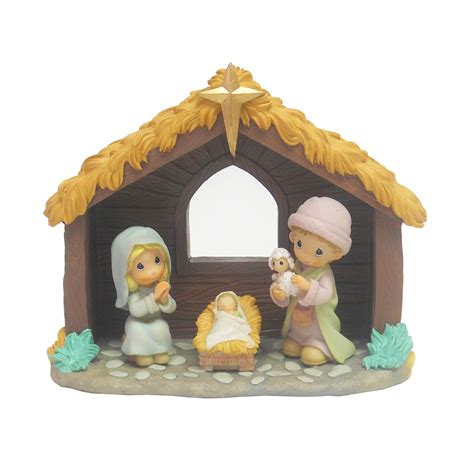 Precious Moments Four Pieces Nativity Set