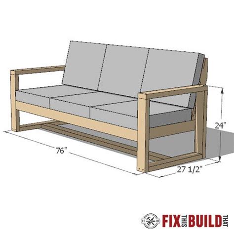 Diy Sofa Plans | Cabinets Matttroy