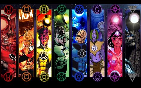 2560x1600 Agent Orange Atrocitus Black Lantern Corps Blue Lantern Dc Comics Green Lantern Indigo ...