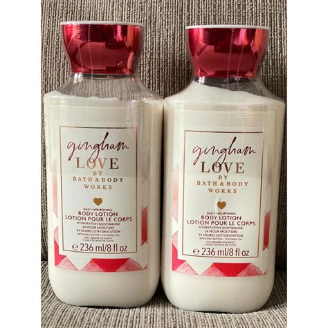 BBW Gingham Love Body Lotion 236ml | Shopee Philippines