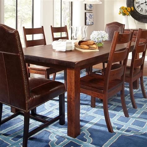 Daniel's Amish Westchester Solid Wood Dining Table | Belfort Furniture ...