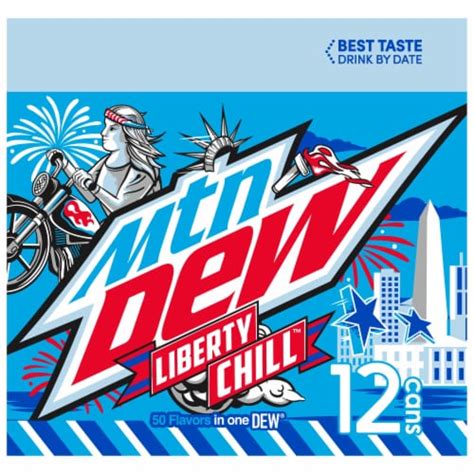 Mountain Dew Liberty Brew Soda 12 Pack, 12 cans / 12 fl oz - Harris Teeter