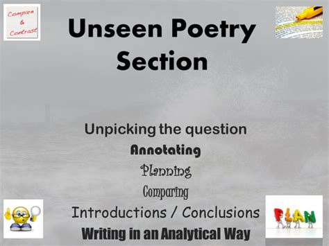 Unseen Poetry for GCSE EDUQAS / AQA | Teaching Resources