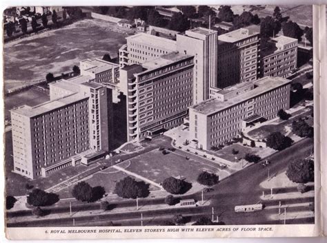 Royal Melbourne Hospital - 1953 | Melbourne australia, Victoria ...