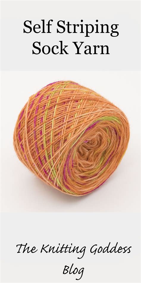 Self Striping Sock Yarn in 2020 | Hand dyed sock yarn, Sock yarn ...