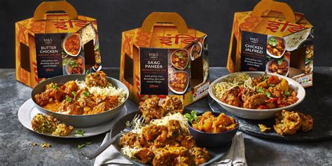 M&S' new Indian takeaways for one are only £5 for four dishes