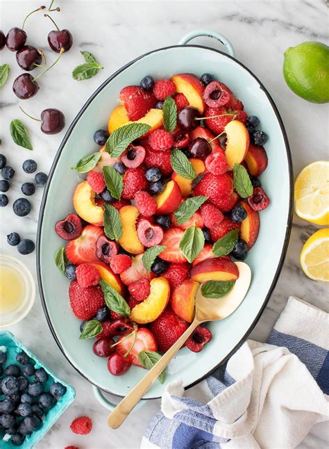 Summer Fruit Salad Recipe - Love and Lemons