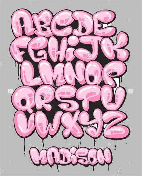 Bubble Letter Alphabet | Bubble Letters Alphabet | Graffiti alphabet, Graffiti lettering ...