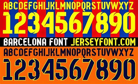 Barcelona Font 2014-2015 (.ai file)