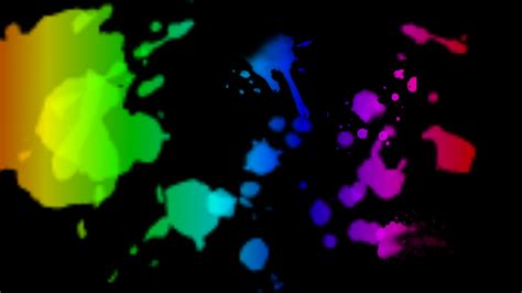 Rainbow Paint Splatter Background | Wallpapers Gallery