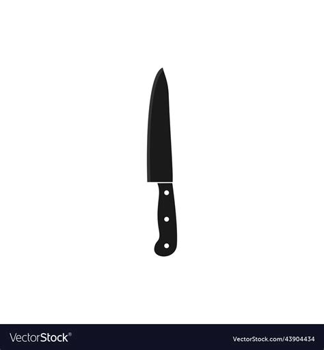 Knife logo stock design Royalty Free Vector Image