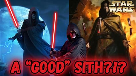 The Only “Good” Sith Lord (Darth Vectivus) Full Story - YouTube