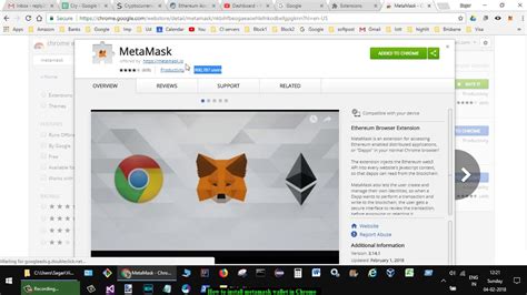 How to install metamask wallet in Chrome - YouTube