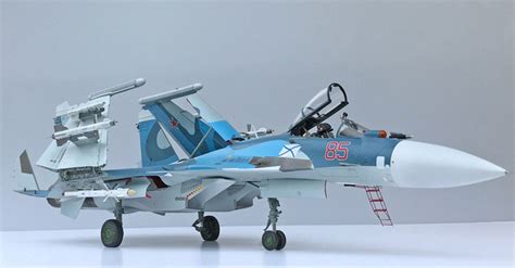 Kinetic Sukhoi Su-33 Flanker D 1:48 - build review - Scale Modelling Now