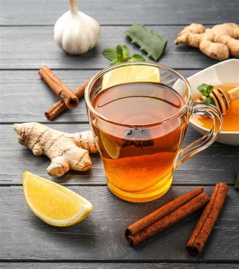 Ginger with honey and lemon tea has endless health benefits