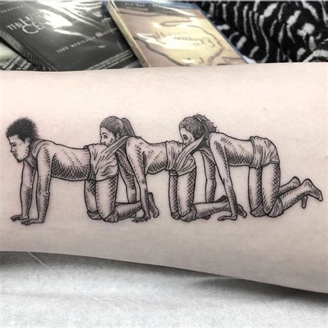 Human Centipede Tattoo at Tattoo