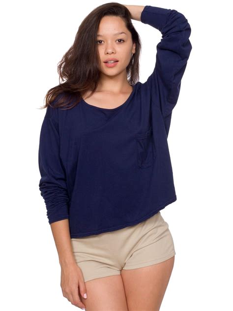 RSA0316 American Apparel Long Sleeve Pocket Tee - From $18.49