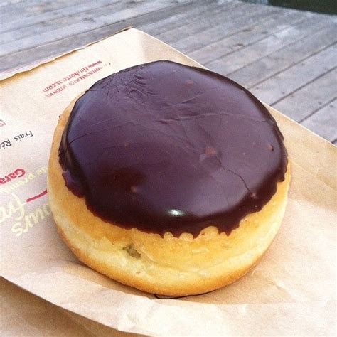 Boston Cream Donut from Tim Hortons | Boston cream doughnut recipe ...