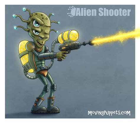 Alien Shooter – MovingPuppets