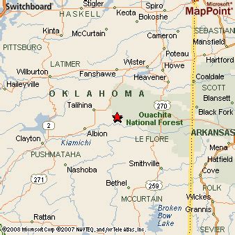 Buffalo Valley, Oklahoma Area Map & More