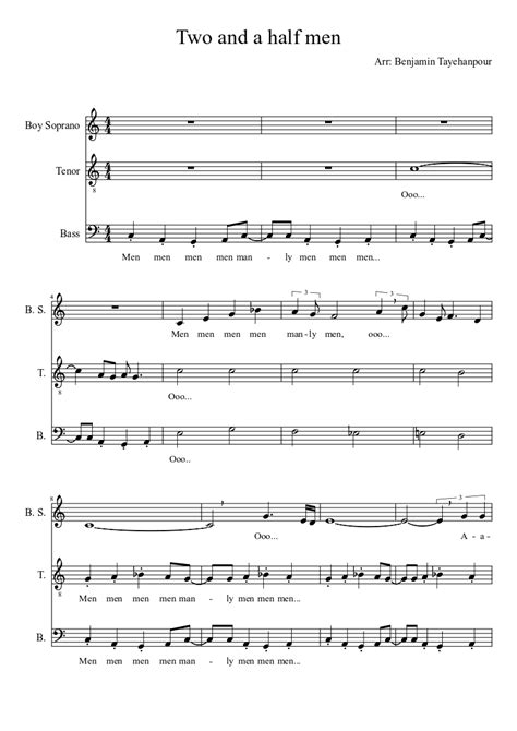 Two and a half men - Intro sheet music download free in PDF or MIDI