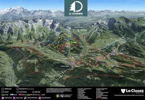 La Clusaz Summer Piste Map | OVO Network