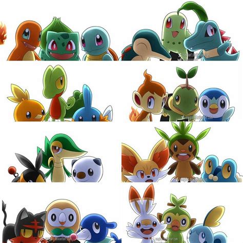 Pokemon Starters 1 8 | Hot Sex Picture