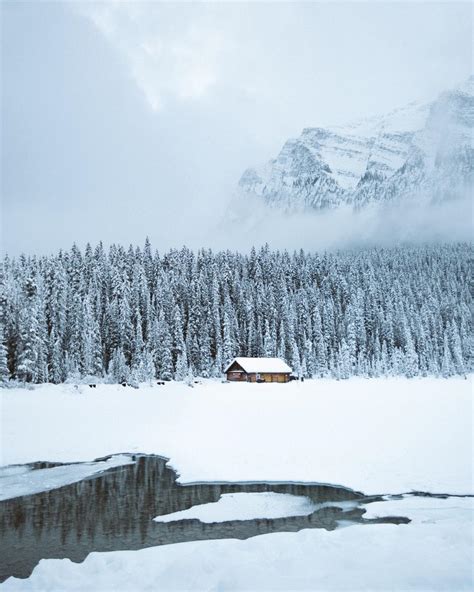 Mountain Cabin Winter Wallpapers - Wallpaper Cave