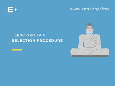 TSPSC Group 4 Selection Procedure - Entri Blog