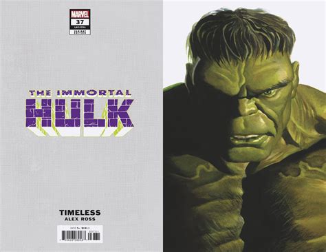 Immortal Hulk #37 Alex Ross Timeless Hulk Virgin Variant Cover - Legacy ...